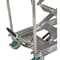 Vestil CART DBL SCISSOR 600LB CAPACITY STAINLESS STEEL CART-600-D-SS2 - alternate 5
